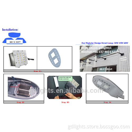 FACTORY SUPPLY!!30w-60w IP67 led modules for street light